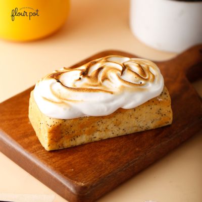 Lemon Meringue Poppy Seed Loaf