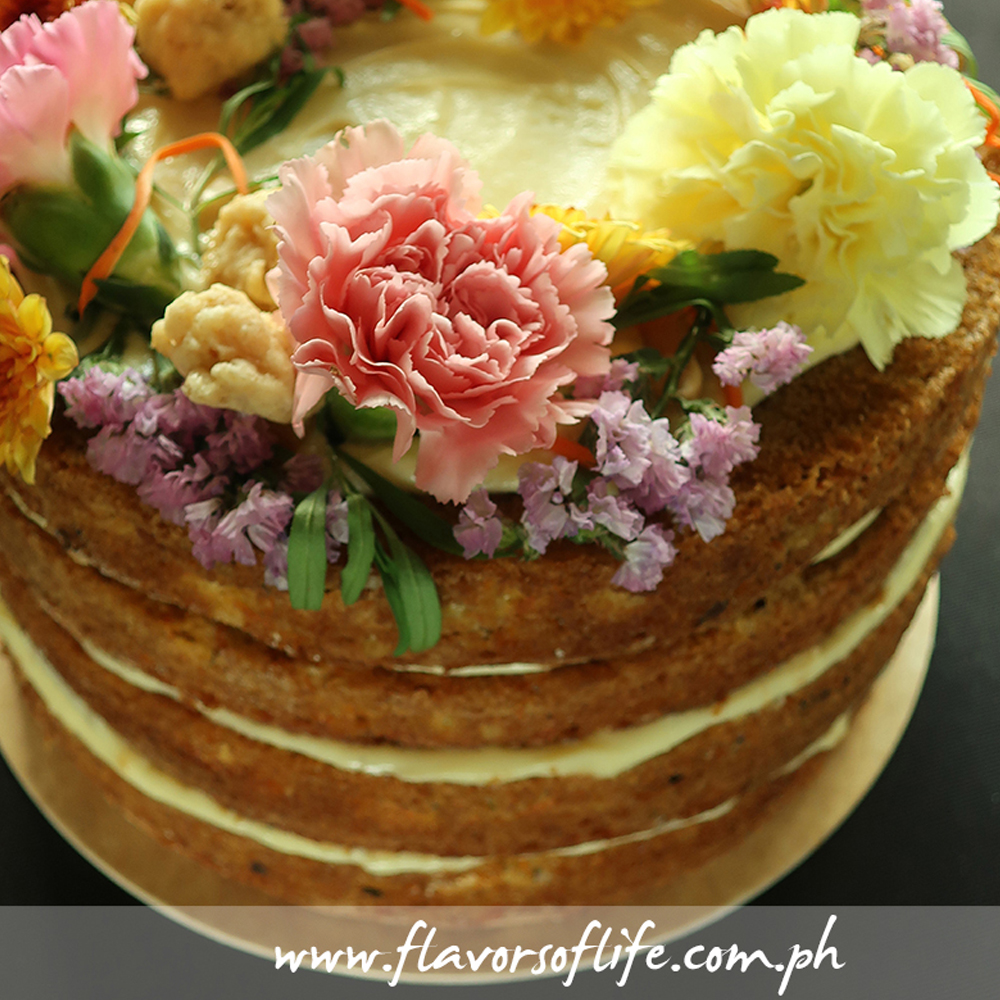 Highly Recommended: Carrot Cake with Burnt Butter Cream Cheese by Flour Pot Manila