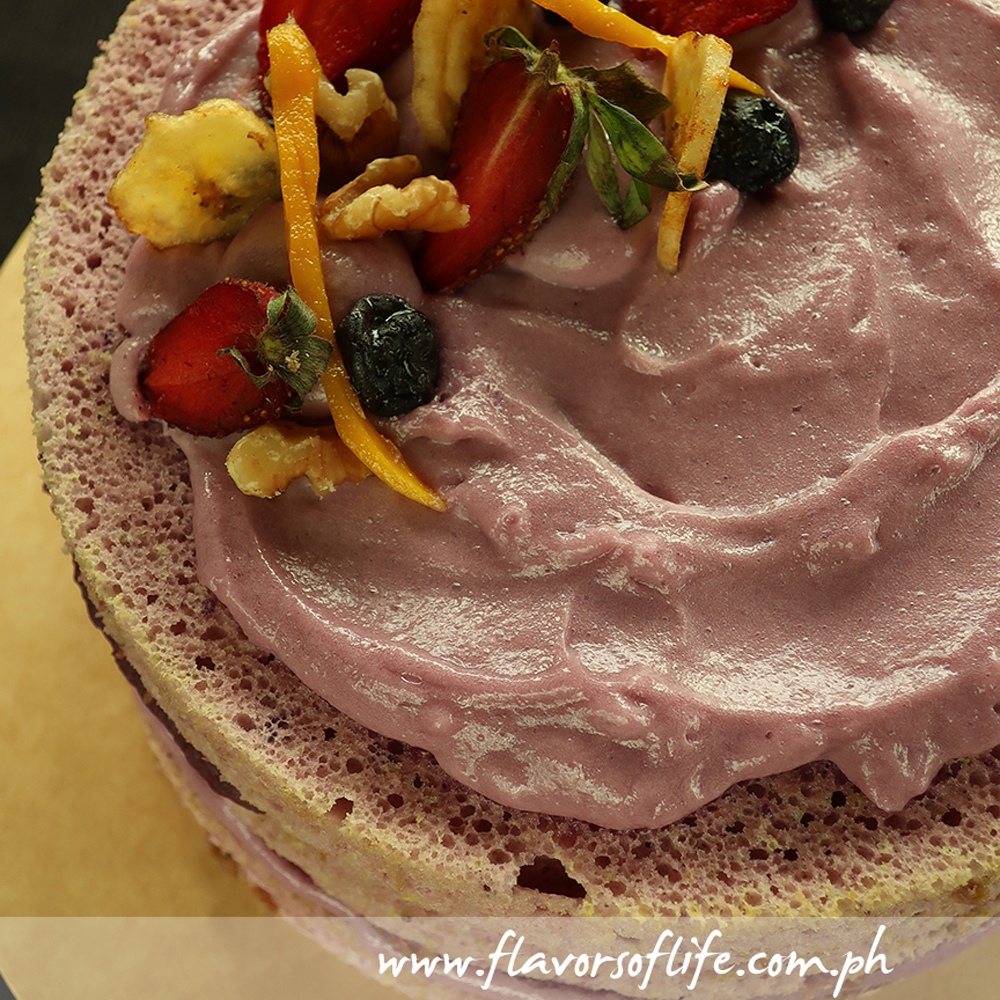 Now Available: Ubi Kinampay Cake by Flour Pot Manila